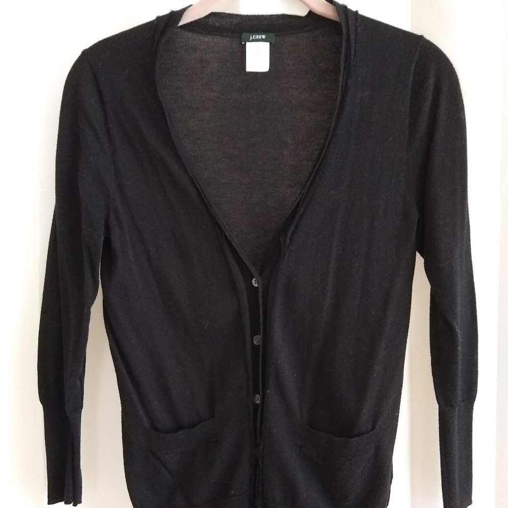 J. Crew V-Neck Button Sweater